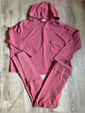 NEW Pink Lily Oversized Hoodie Set